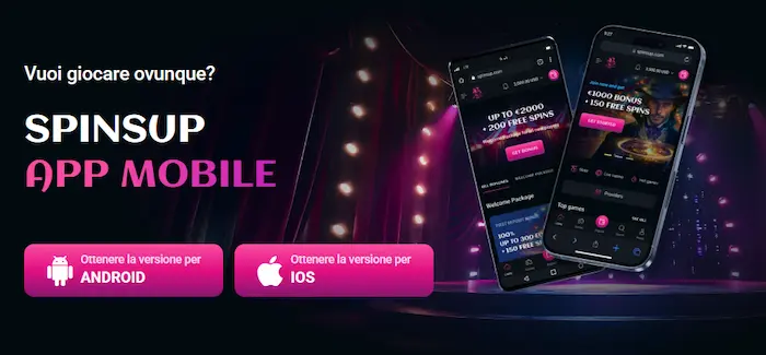 SpinsUp Casino mobile